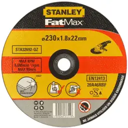 Disco p/Corte em Aço Inox 230X1.8MM Stanley STA32692-QZ